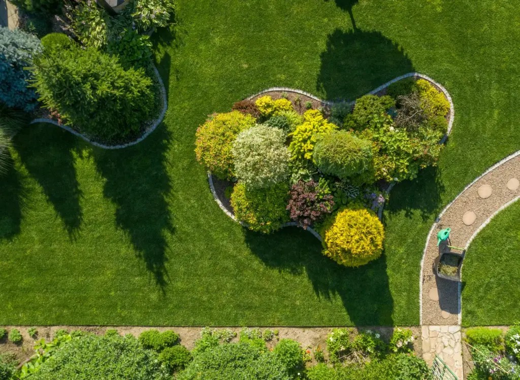 Annual lawn and landscape maintenance